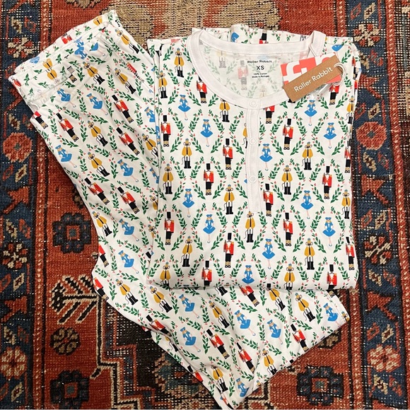 Roller Rabbit | Sugar Plum Party Pajams - Picture 2 of 7